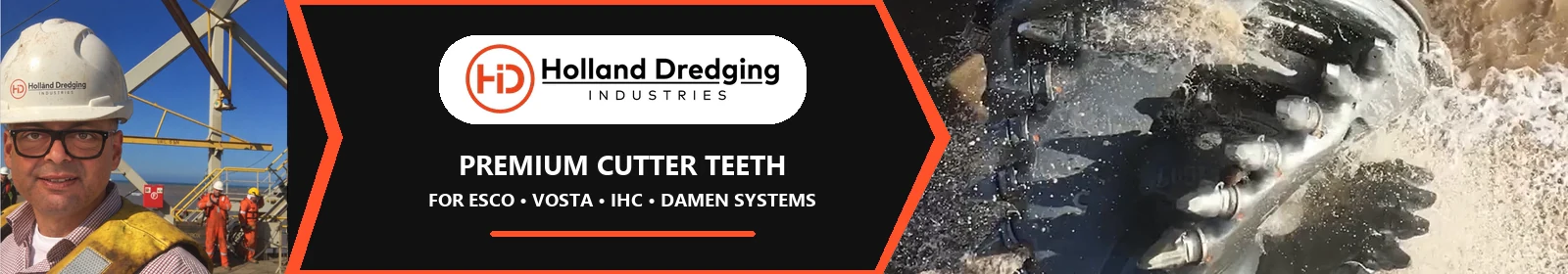 Maximize Cutter Performance - High-performance wear solutions for dredging operations